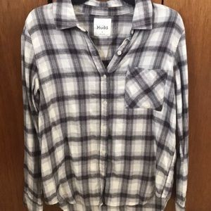 Plaid button up shirt